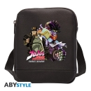 Diese Jojo's Bizarre Adventure Messenger Bag zeigt sowohl Jotaro als auch seinen Stand Star Platinum. Verwenden Sie es, um zur Schule zu gehen, zu arbeiten oder einfach nur abzuhängen.